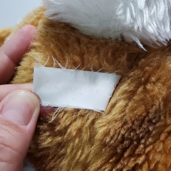 Vtg 1980 MTY International Large plush brown bunny Rare HTF - Picture 9 of 11